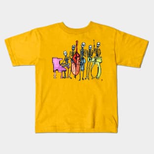 The Skeleton Band Kids T-Shirt